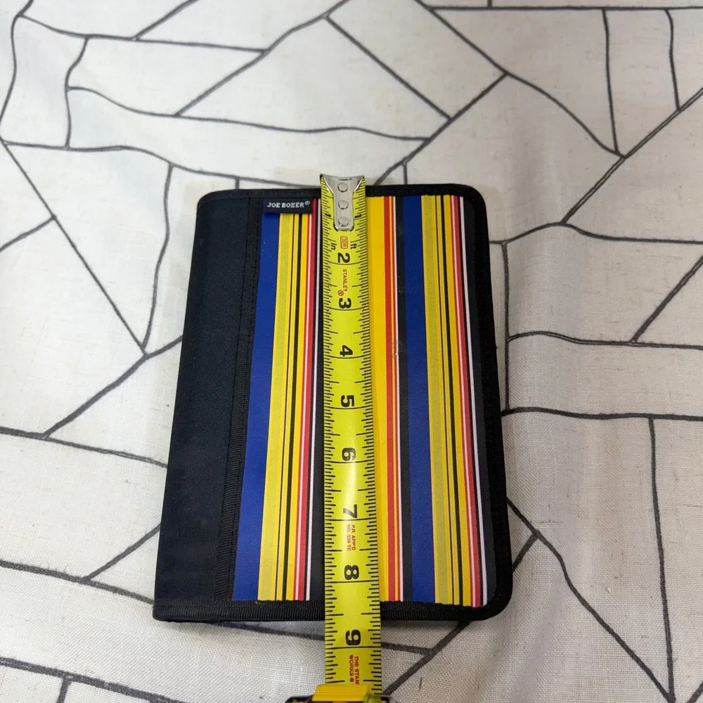 Joe Boxer VTG 2003 Planner Organizer Undated Striped Y2K Smiley Face 6-Ring